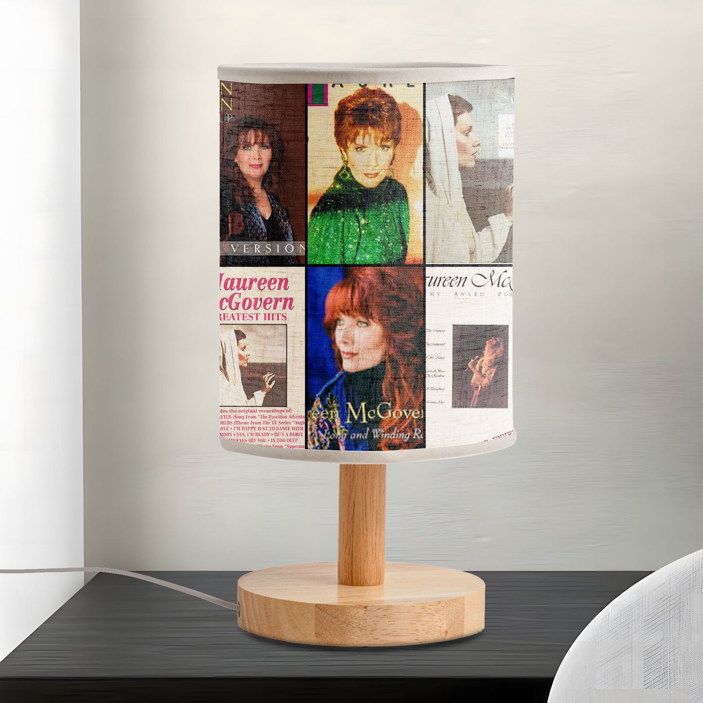 Maureen McGovern Fabric Lamp – Timeless Classic Glow