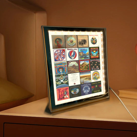 Grateful Dead Acrylic Light Mirror – Dual-Mode Music Tribute Gift