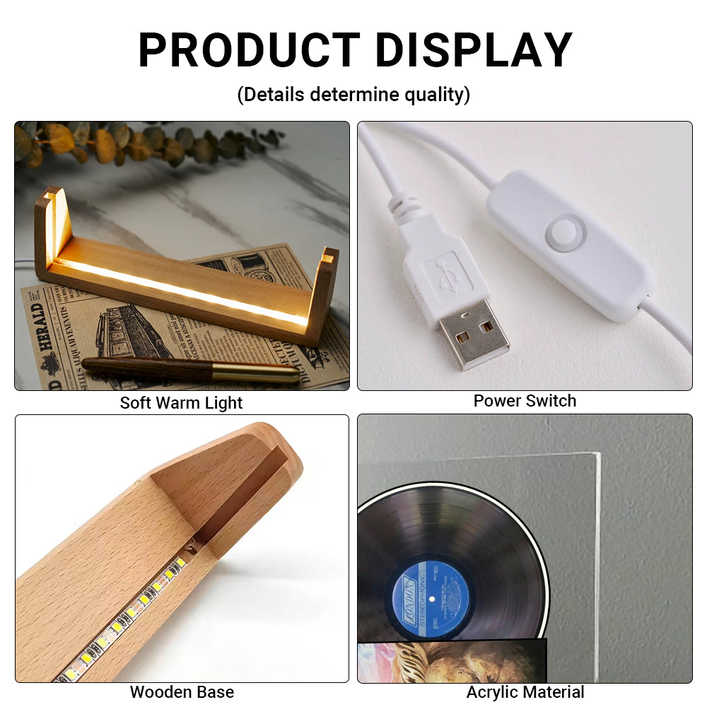 The Moody Blues In Search of the Lost Chord Psychedelic Album Acrylic Light Display