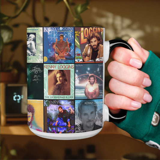 Kenny Loggins Accent Mug – Soft-Rock Nostalgia in Every Sip