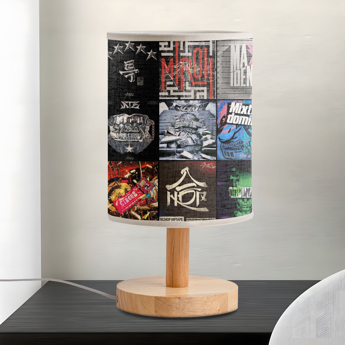 Stray Kids Fabric Lamp – K-Pop Power Glow