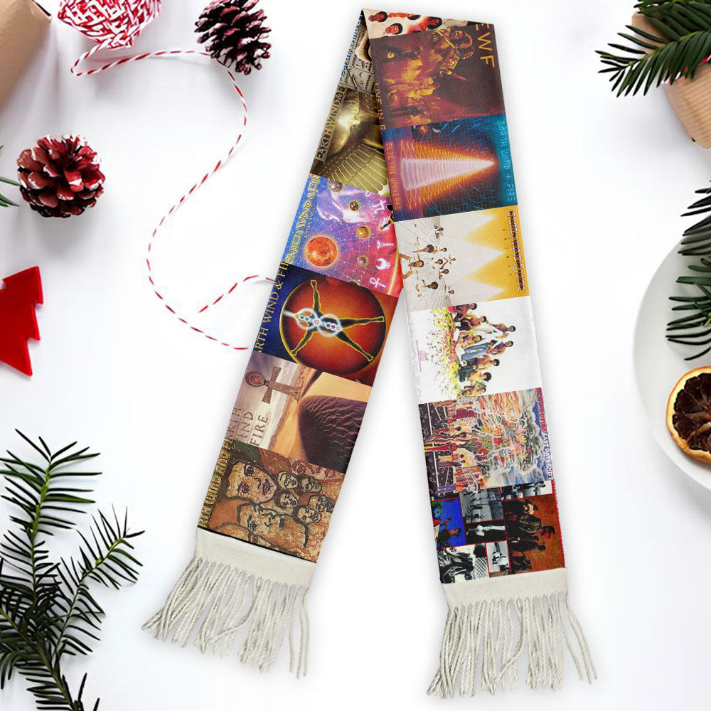 Earth, Wind & Fire Scarf – A Funk-Soul Celebration for True Fans