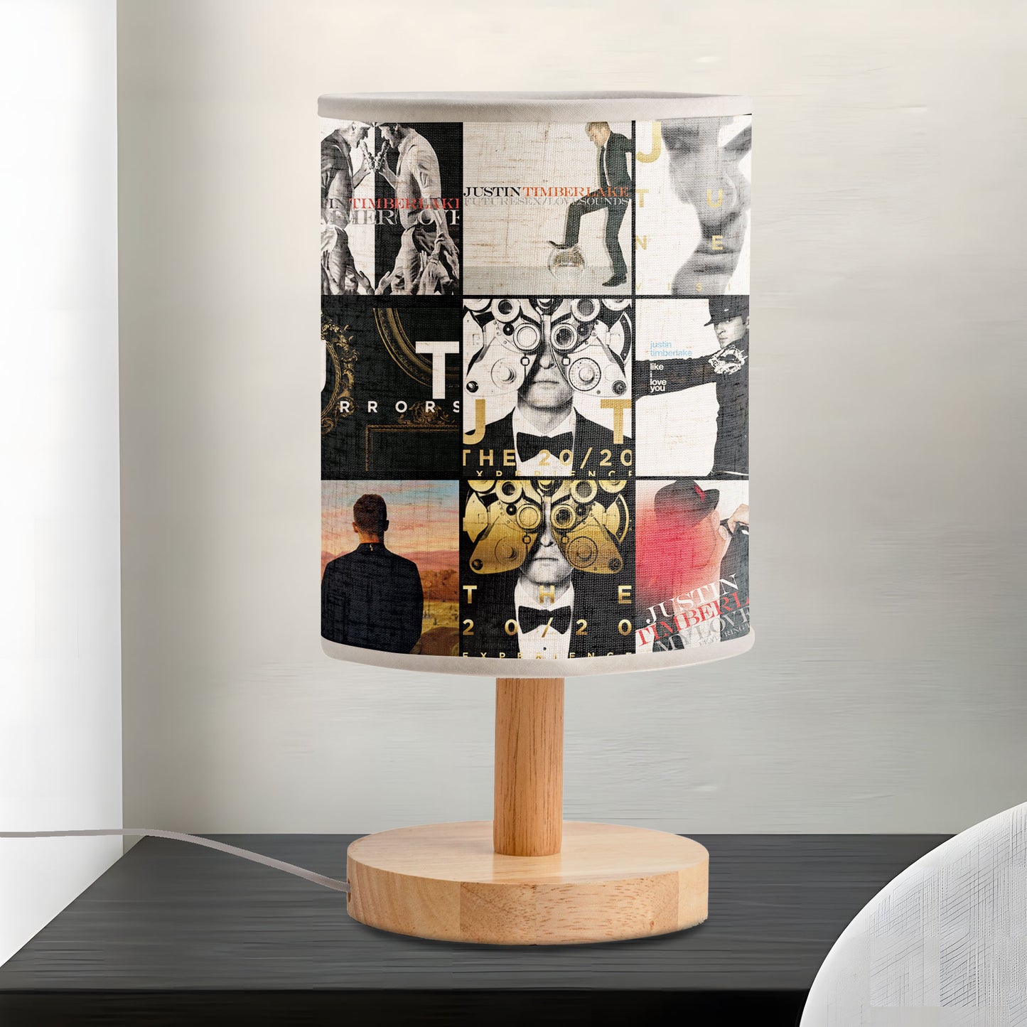 Justin Timberlake Album Art Lamp – Soulful Pop & Timeless Groove