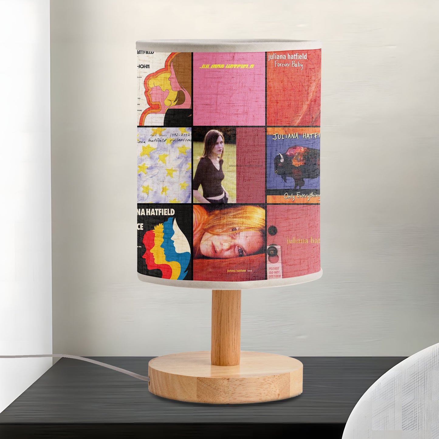 Juliana Hatfield Album Art Collage Lamp