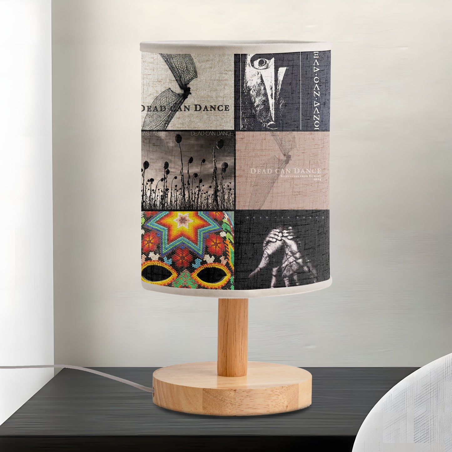 Dead Can Dance Fabric Lamp – Ethereal Sound & Light