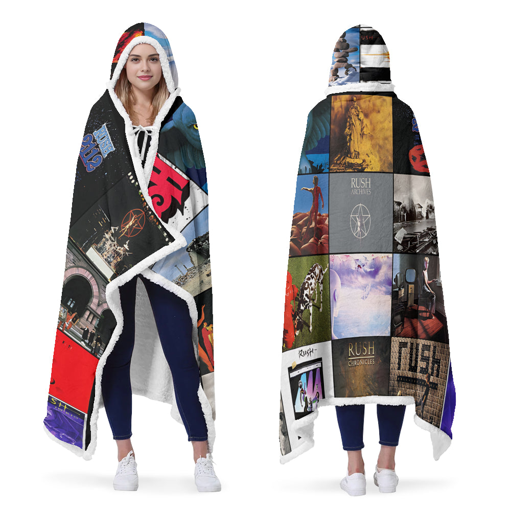 Rush Hooded Blanket – The Spirit of Progressive Rock