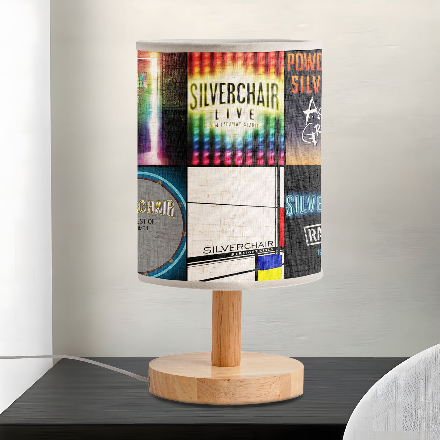 Silverchair Fabric Lamp – Grunge Revival Glo