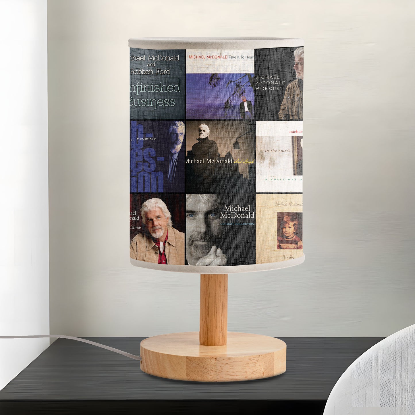Michael McDonald Fabric Lamp – Soulful Classics & Doobie Brothers Tribute