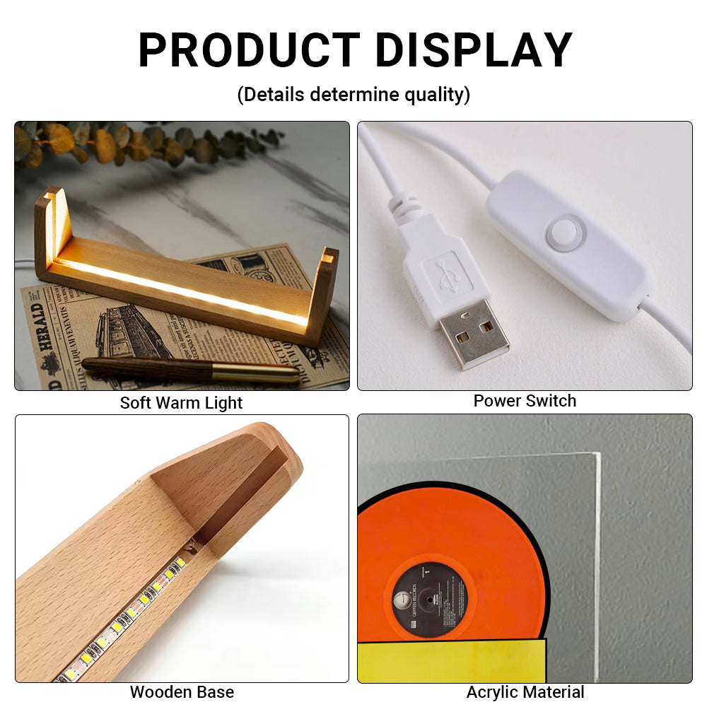 Nirvana In Utero Iconic Album Cover Acrylic Light Display