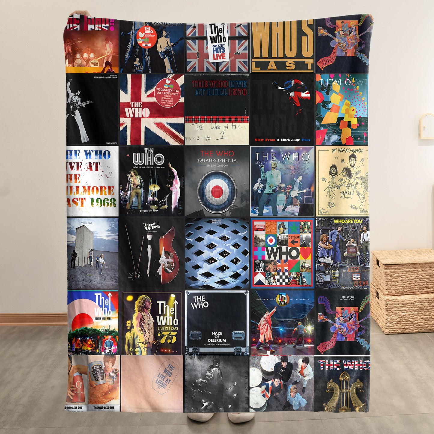 The Who Sherpa Blanket – A Warm Tribute to Rock’s Loudest Legends