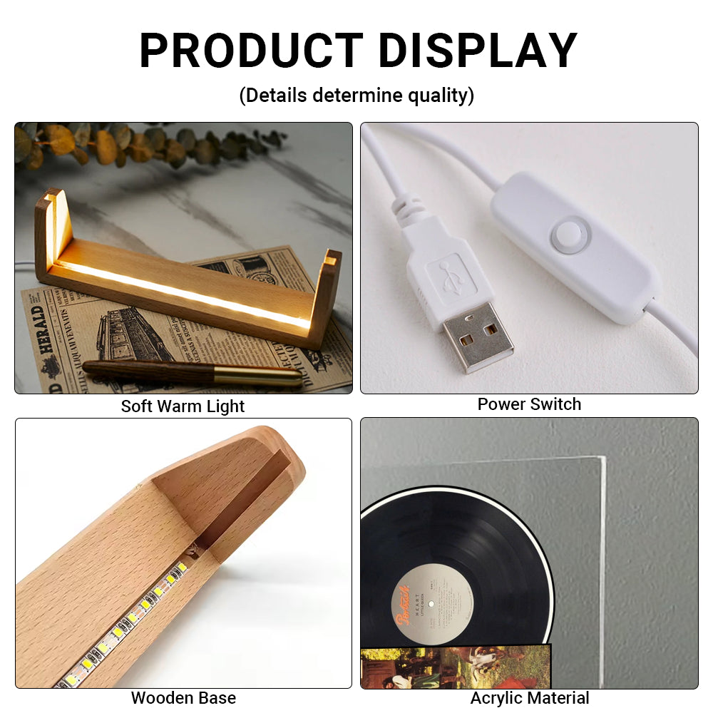 Heart Little Queen Acrylic Light