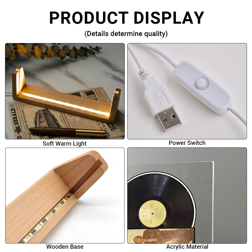 The Doors Waiting for the Sun Classic Rock Album Acrylic Light Display