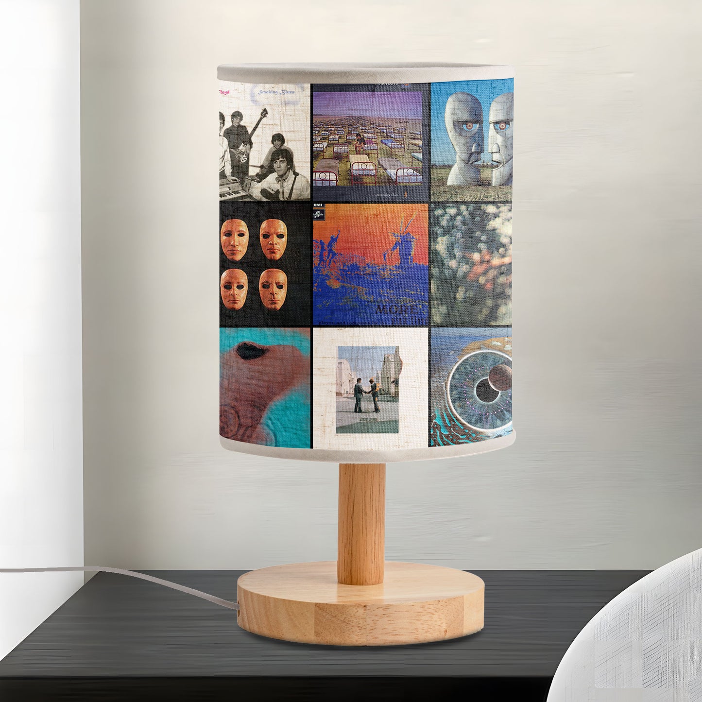Pink Floyd Album Art Lamp – Retro Rock Night Light for Classic Music Lovers
