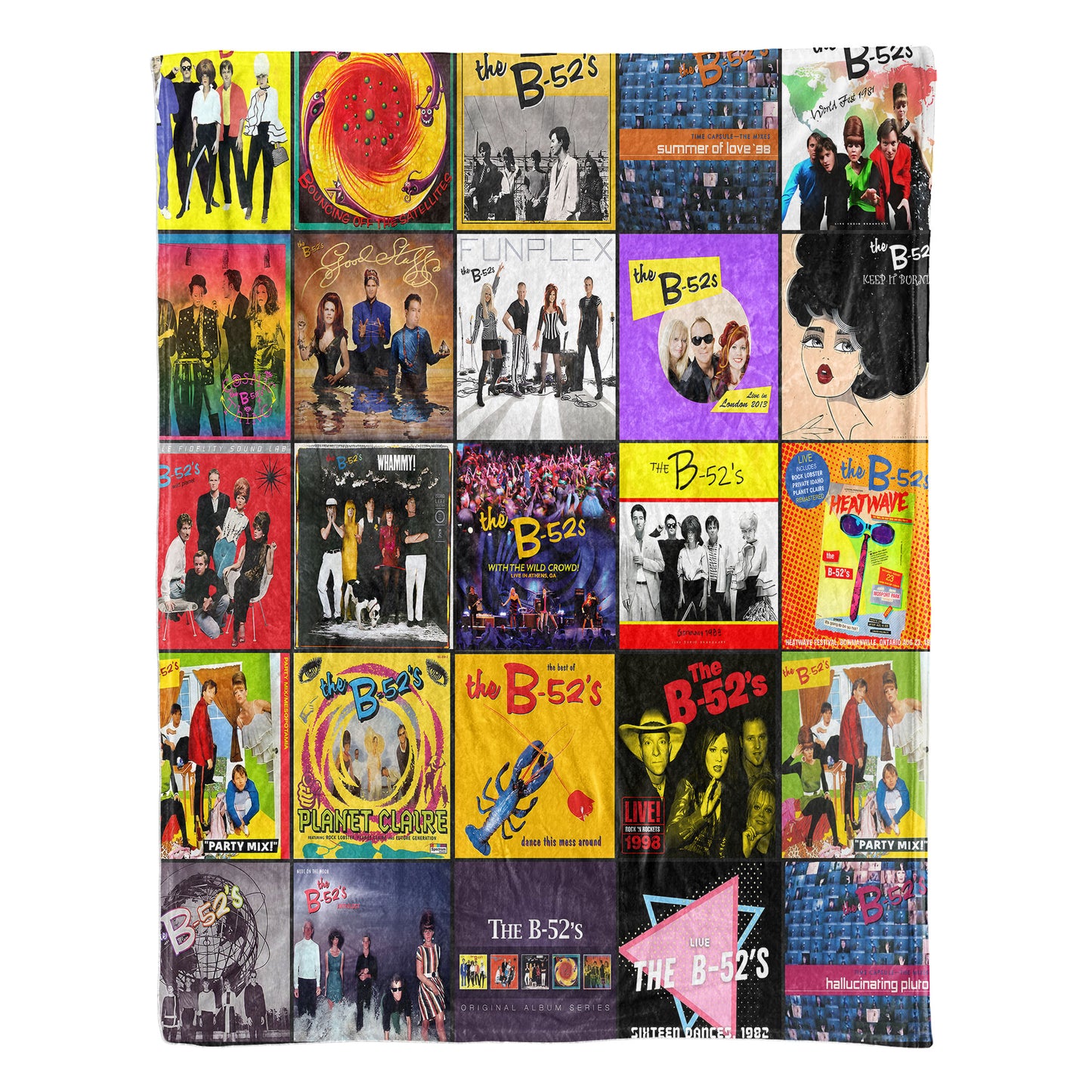 The B-52’s Sherpa Blanket – A Fun, Retro Tribute for True Fans