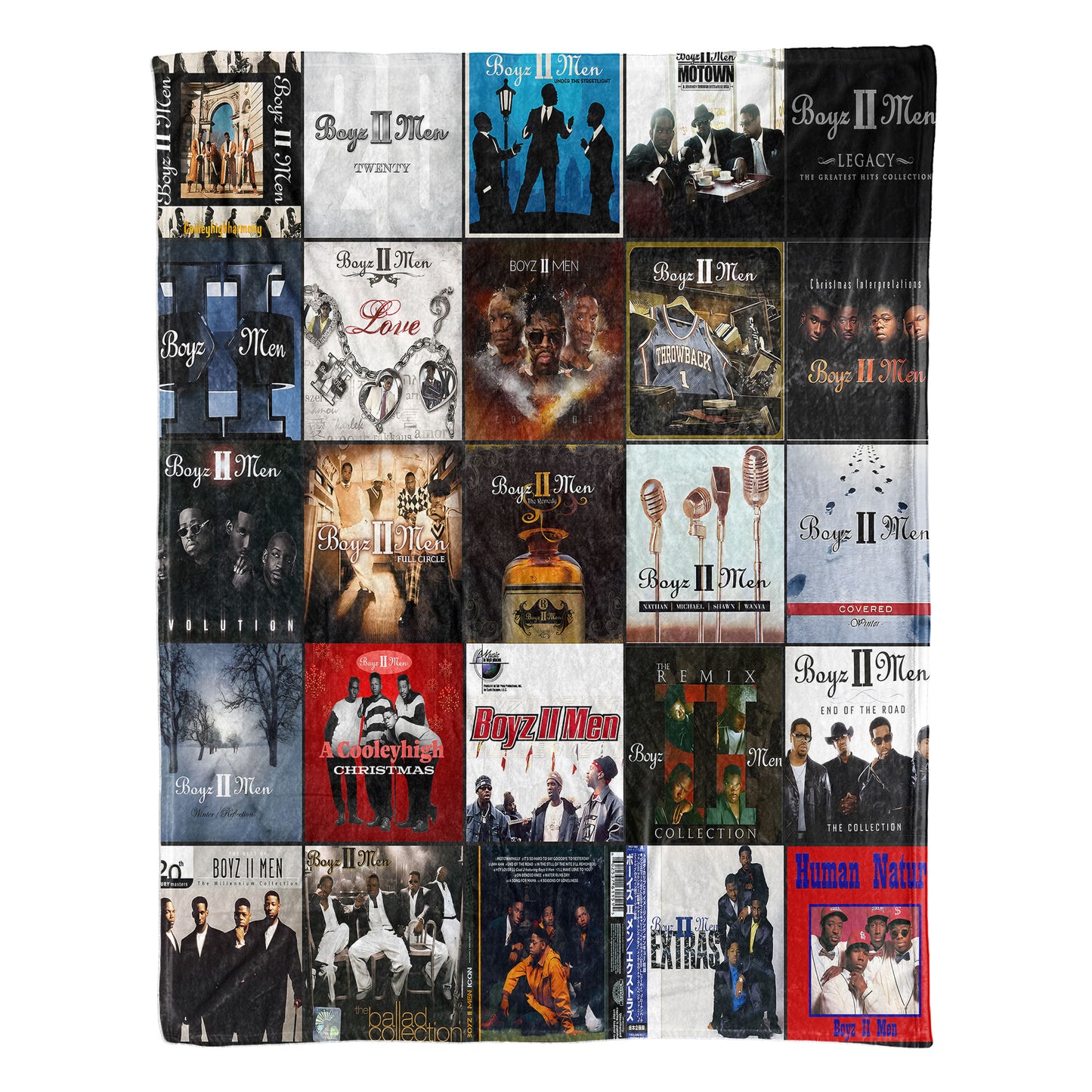 Boyz II Men Sherpa Blanket – A Soulful Journey Through Classic R&B Memories