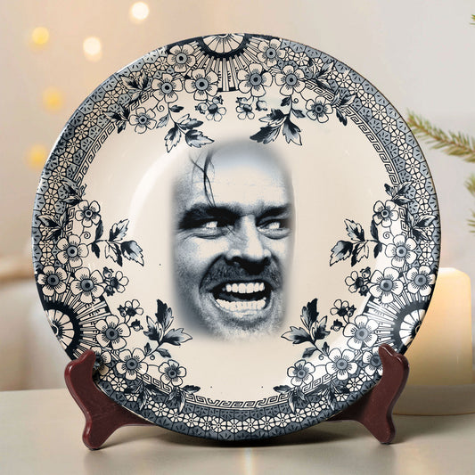 Jack Torrance The Shining Decorative Ceramic Plate