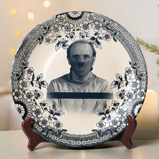 Hannibal Lecter Horror Ceramic Plate