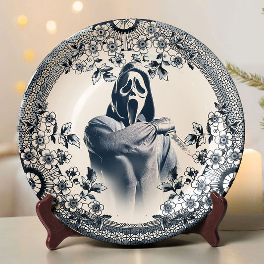 Ghostface Horror Ceramic Plate