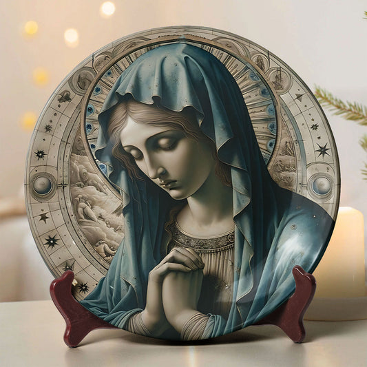 Blessed Virgin Mary “Heavenly Grace” Decorative Plate