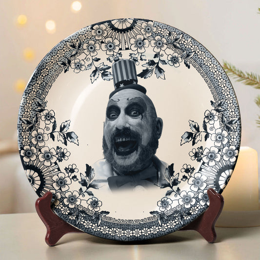 Horror Clown Captain Spaulding Decorative Plate