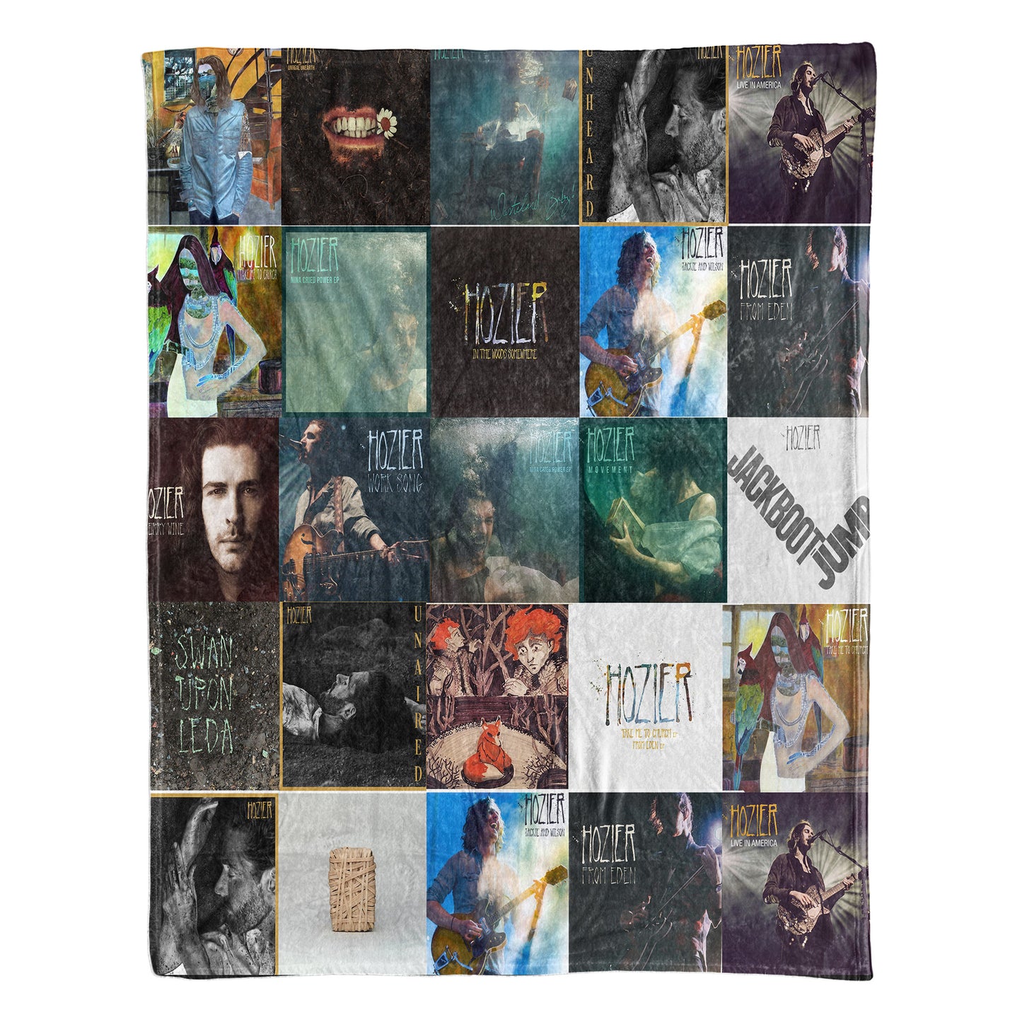 Hozier Sherpa Blanket – Soulful Warmth Wrapped in Atmospheric Album Art