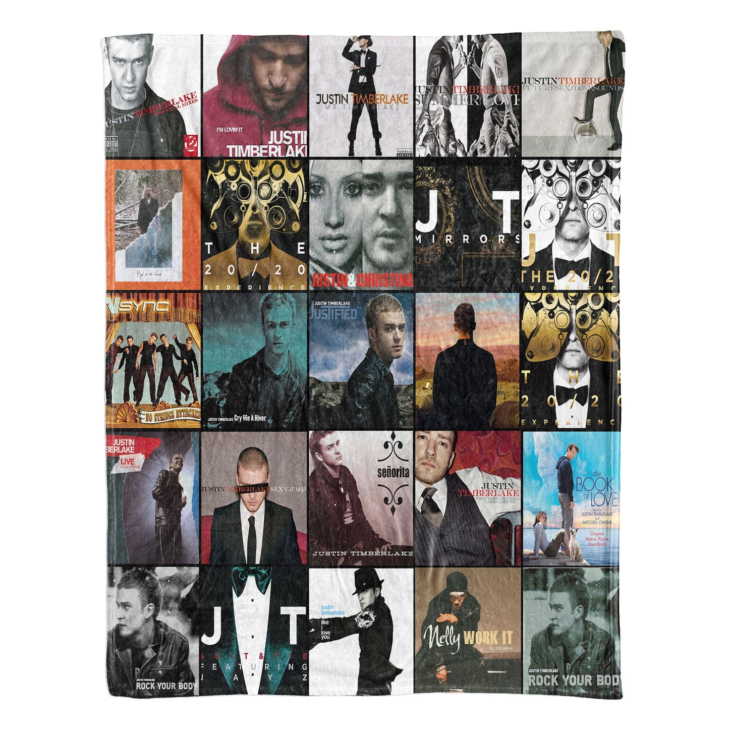 Justin Timberlake Sherpa Blanket – A Pop & R&B Icon Tribute for True Fans