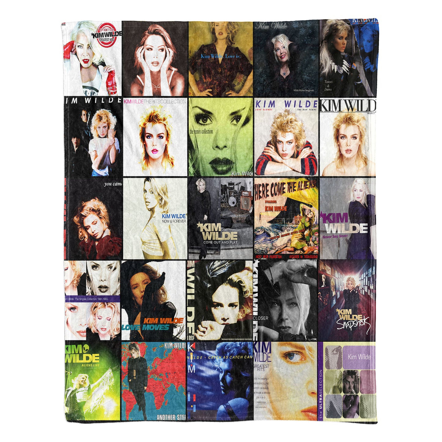 Kim Wilde Sherpa Blanket – A Retro Pop Dream for True ’80s Fans