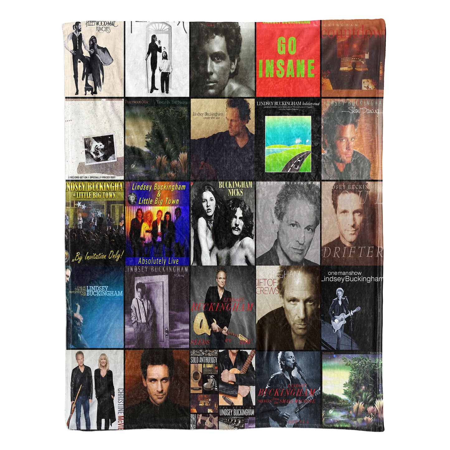 Lindsey Buckingham Sherpa Blanket – A Timeless Tribute to a Musical Visionary