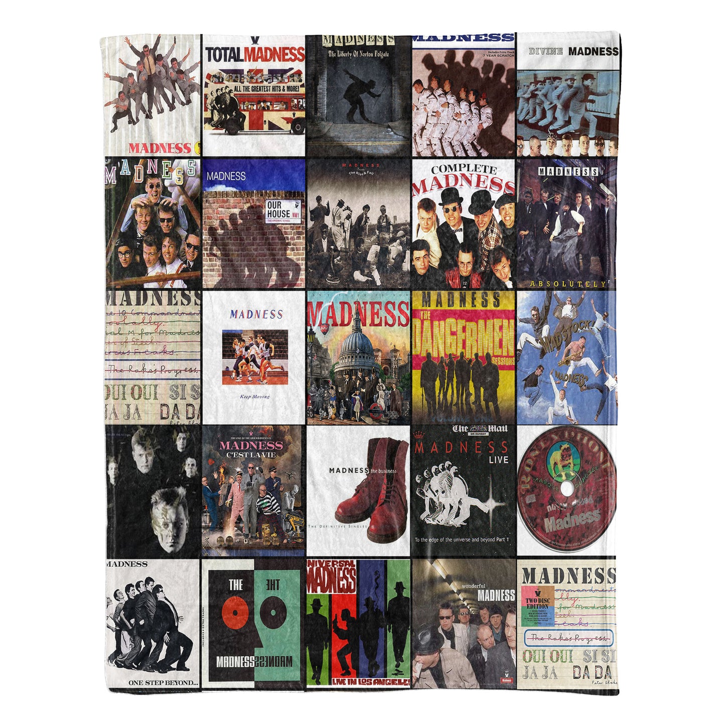 Madness Sherpa Blanket – A Ska & Pop Tribute for True Fans