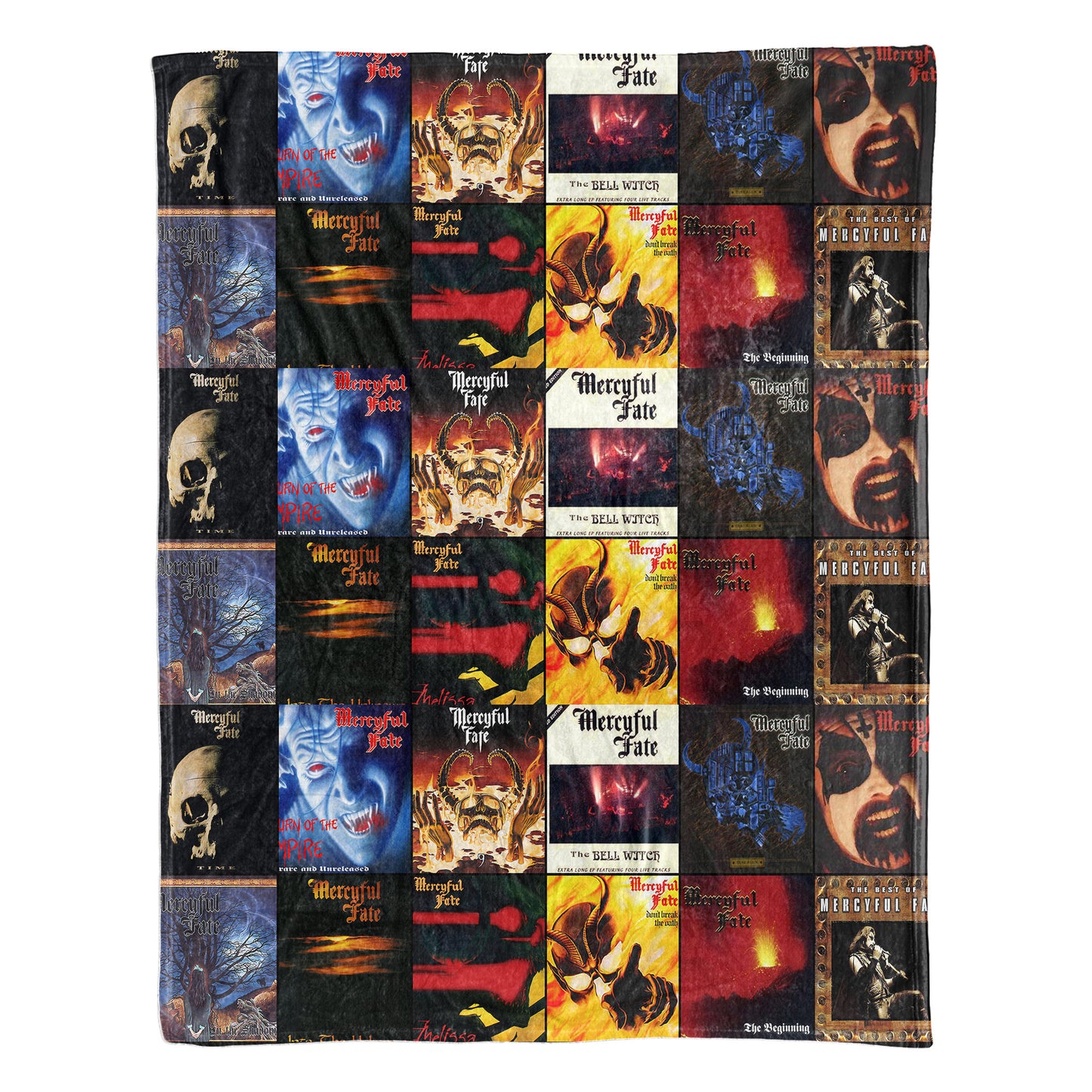 Mercyful Fate Sherpa Blanket – A Dark Heavy Metal Tribute for True Fans