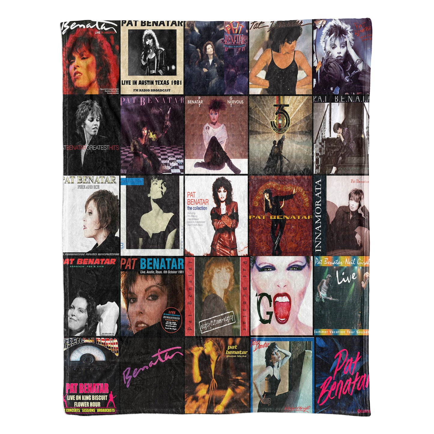 Pat Benatar Sherpa Blanket – A Fierce Rock-’n’-Roll Throwback