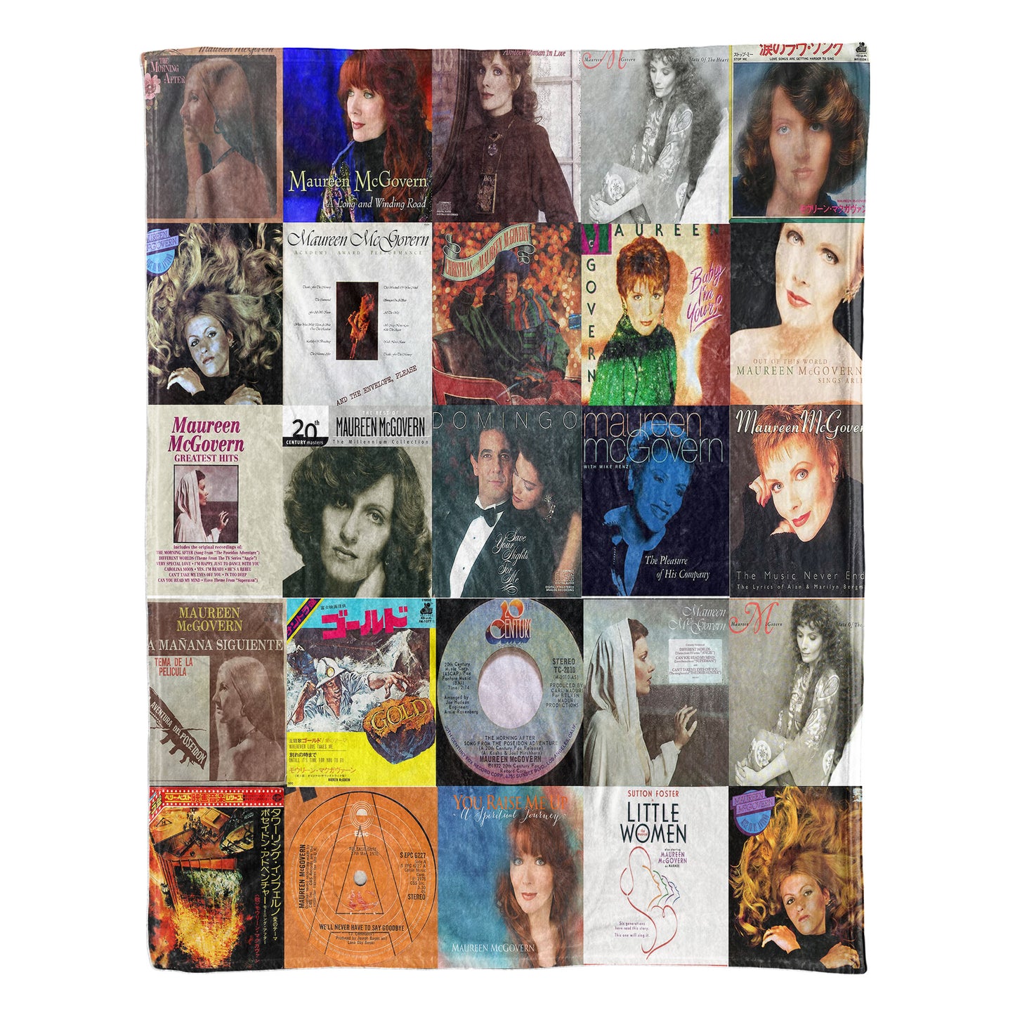 Maureen McGovern Sherpa Blanket – A Timeless Tribute for True Music Lovers