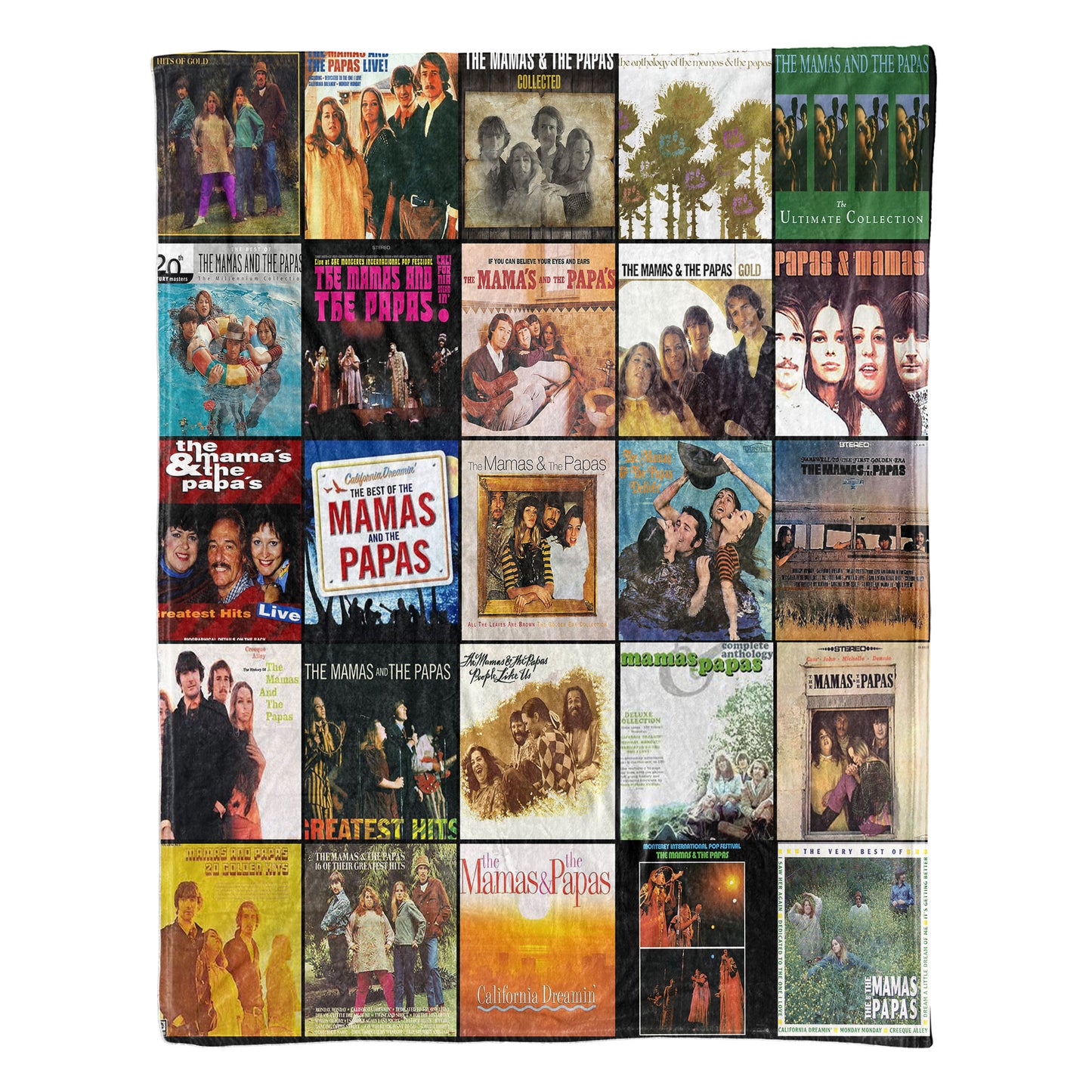 The Mamas & The Papas Sherpa Blanket – A California Dreaming Nostalgia Quilt