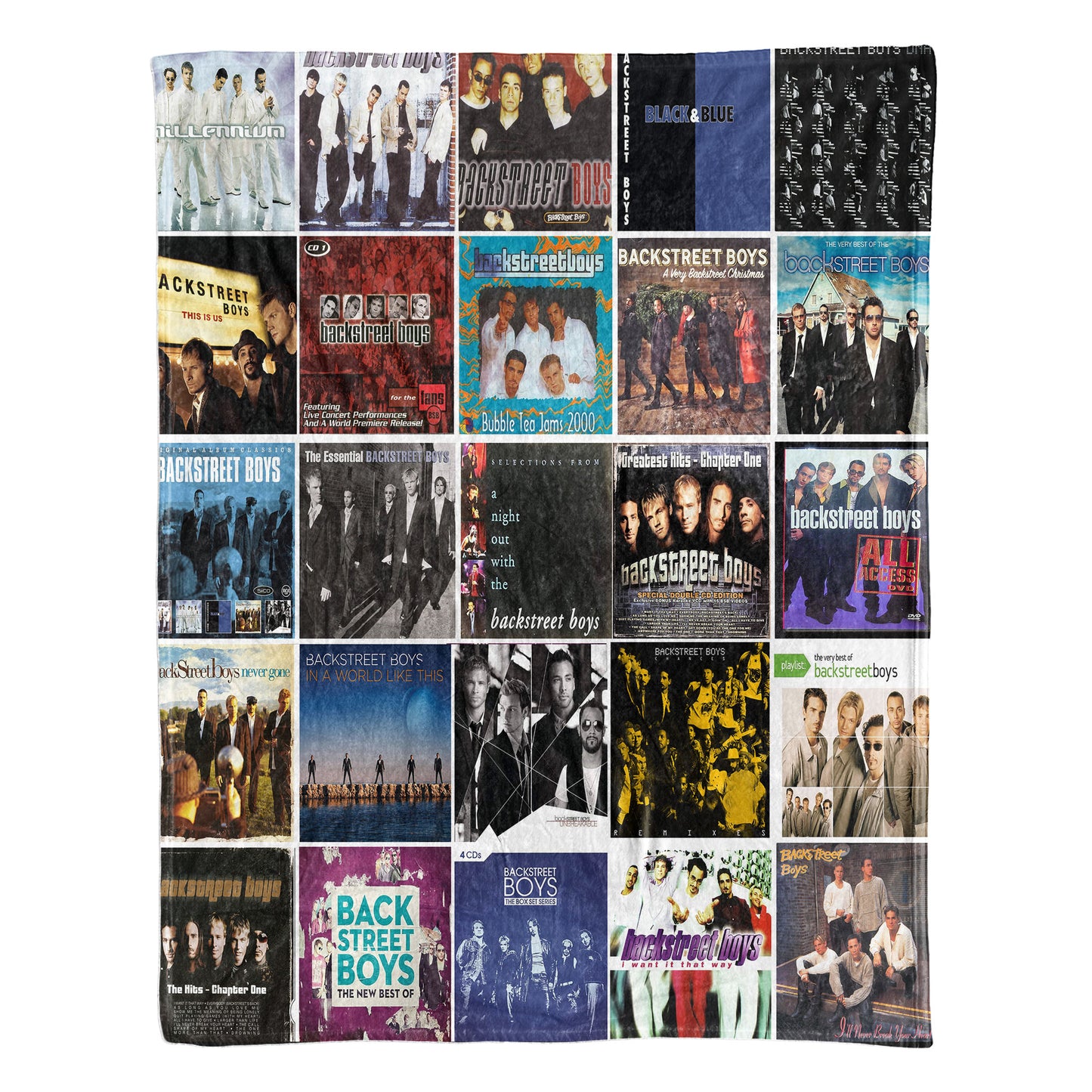 Backstreet Boys Sherpa Blanket – A Nostalgic Tribute to Pop’s Golden Era