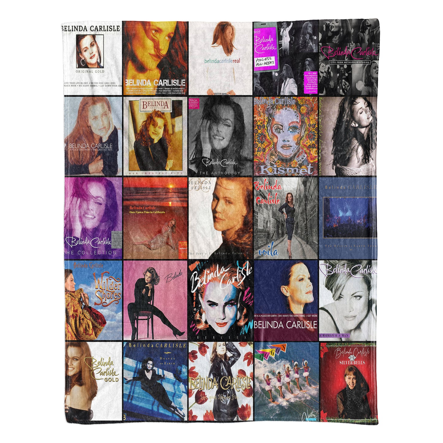 Belinda Carlisle Sherpa Blanket – A Warm Journey Through Timeless Hits