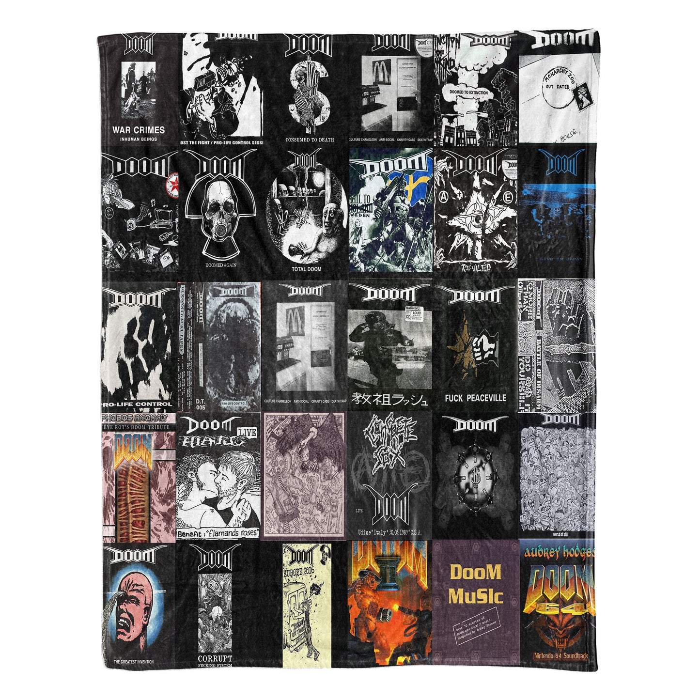 DOOM Sherpa Blanket – A Raw, Underground Tribute to Punk Legend
