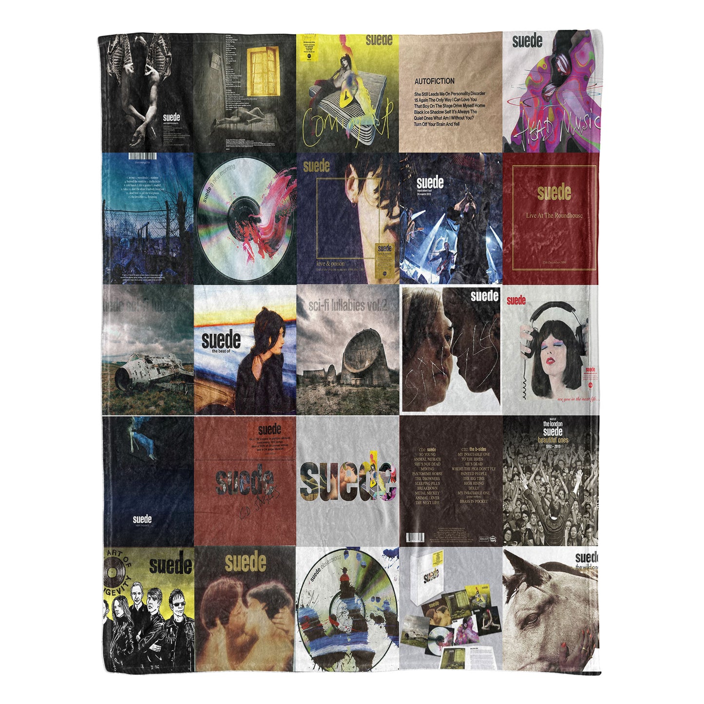 Suede Sherpa Blanket – A Britpop Dream for True Devotees
