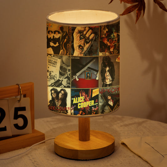 Alice Cooper Fabric Lamp – Shock Rock Legacy