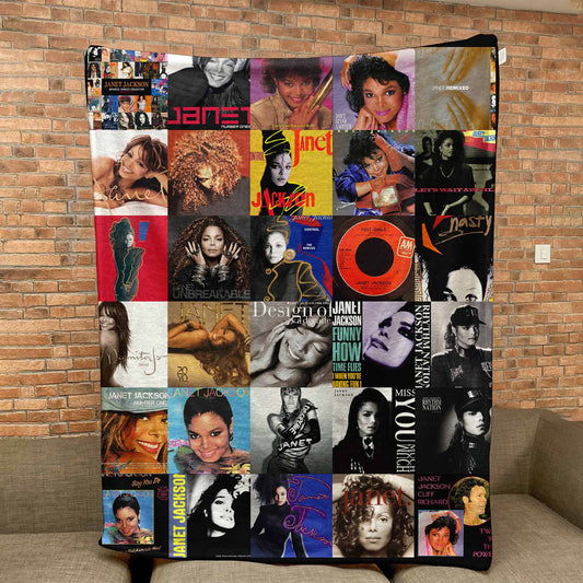 Janet Jackson Sherpa Blanket – A Soft Tribute to an Icon