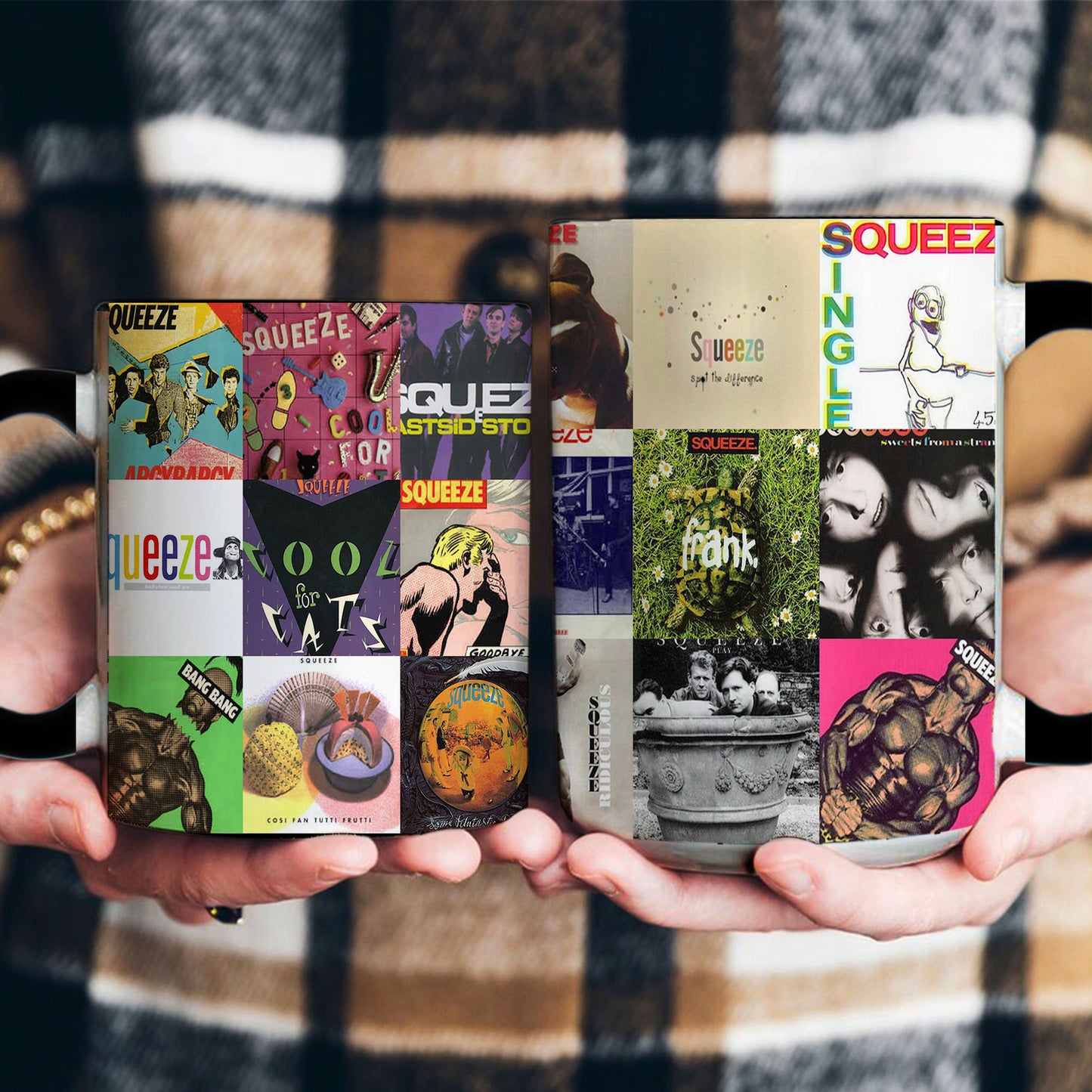 Squeeze Accent Mug – A Retro Tribute to Classic Albums