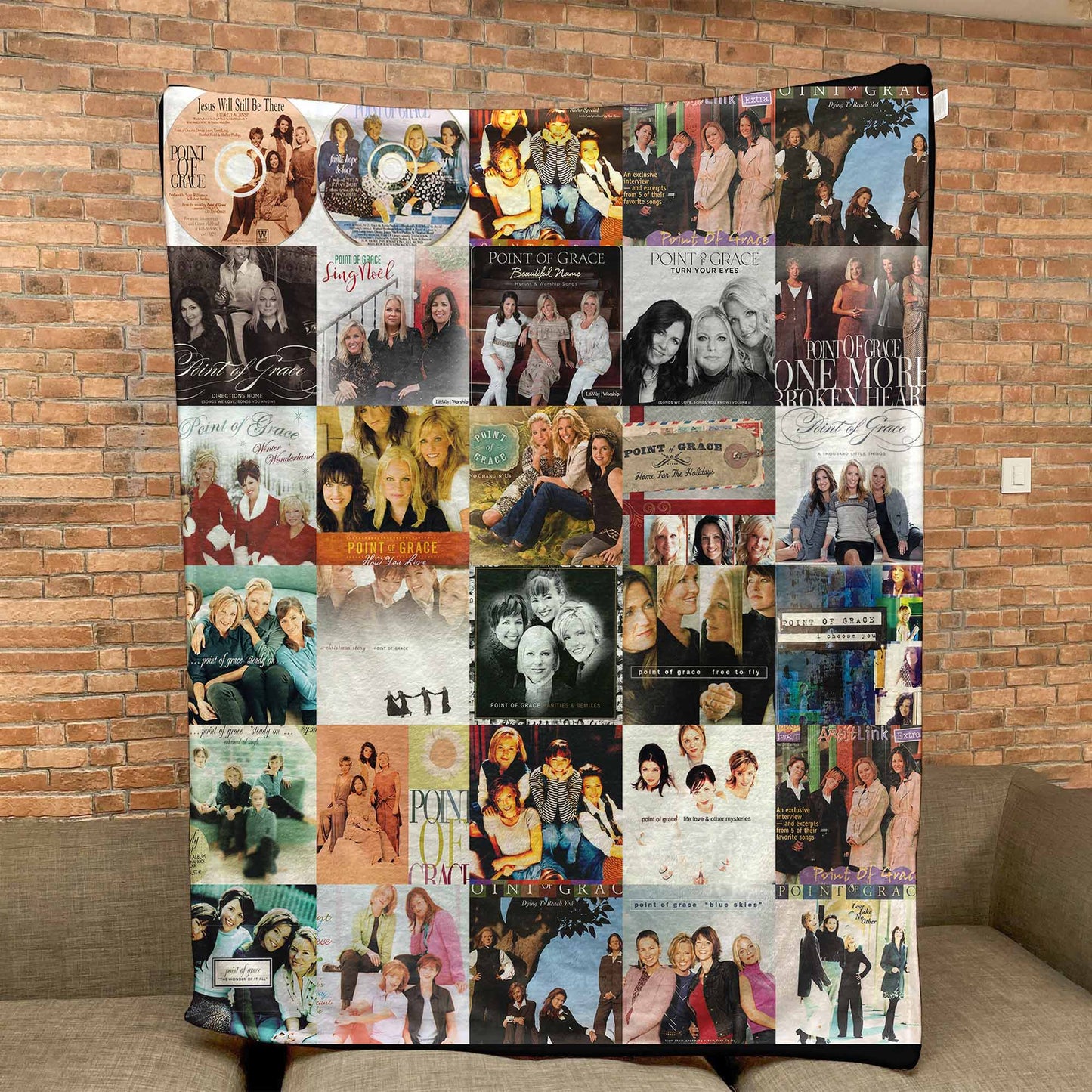 Point of Grace Sherpa Blanket – Uplifting Harmony & Heartfelt Classics for True Fans