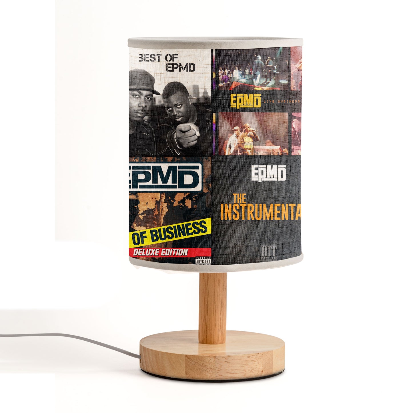 EPMD Fabric Lamp – Golden Age Hip-Hop Glow