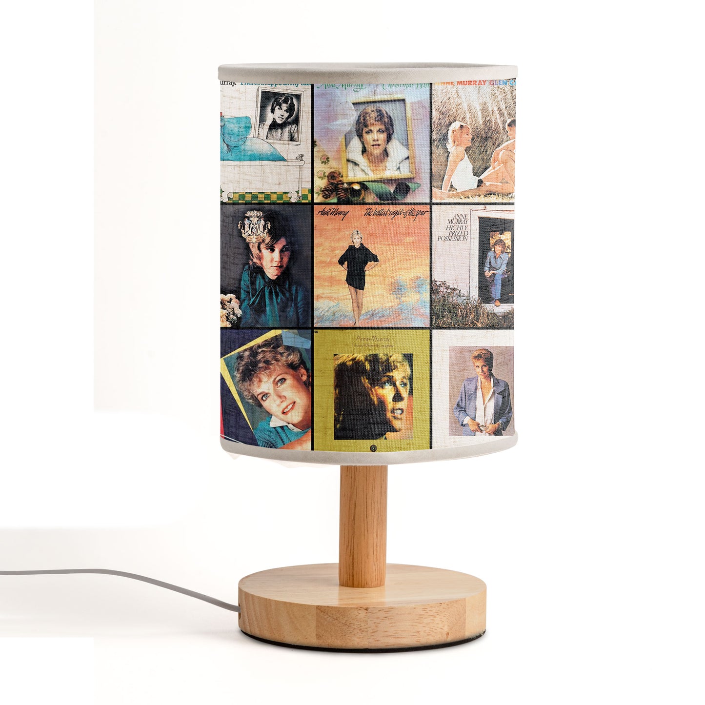 🌸 Anne Murray Album Art Lamp – Gentle Light & Golden Melodies