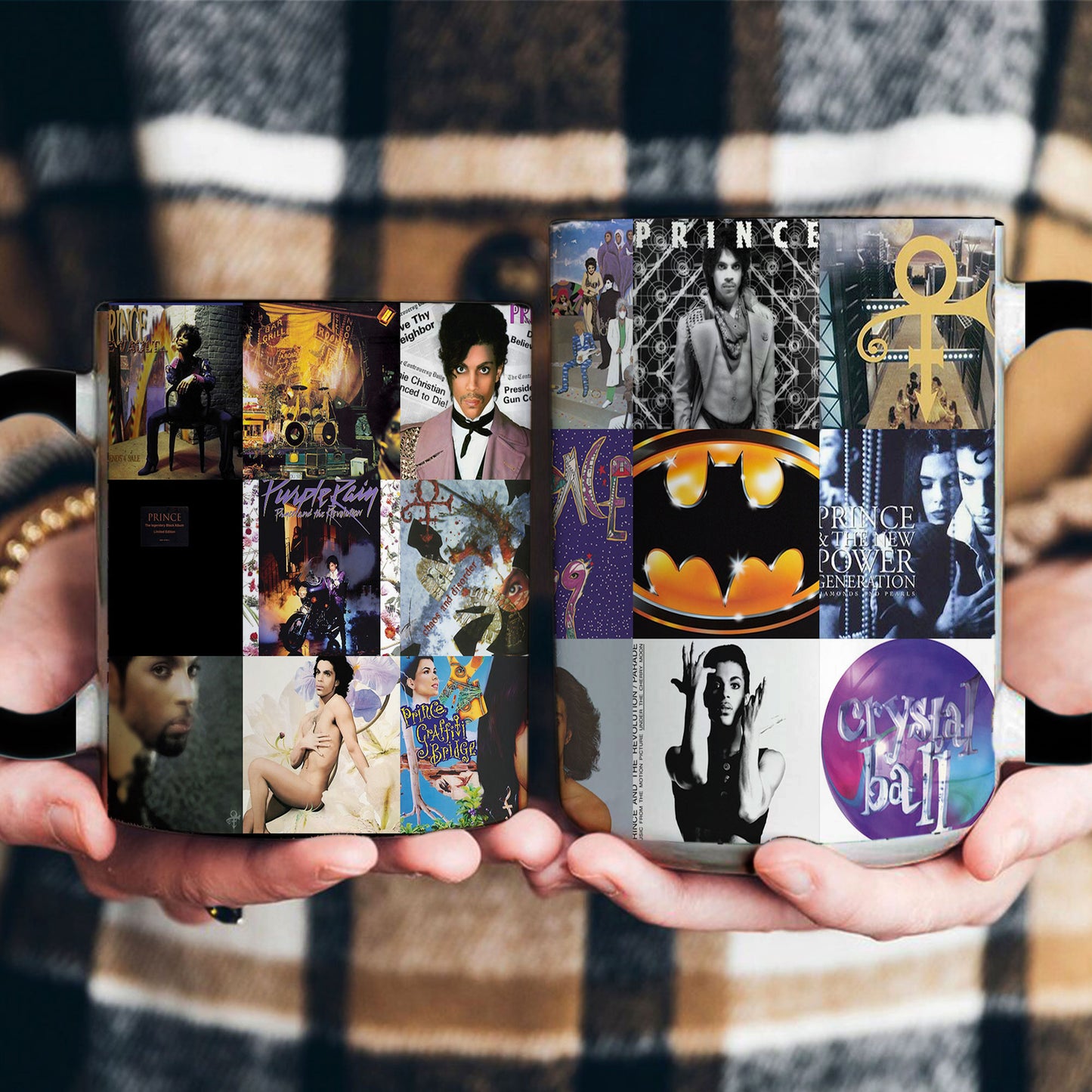 Prince Accent Mug – A Retro Celebration of Iconic Albums
