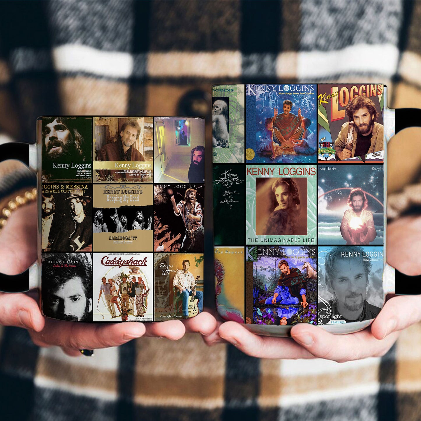 Kenny Loggins Accent Mug – Soft-Rock Nostalgia in Every Sip