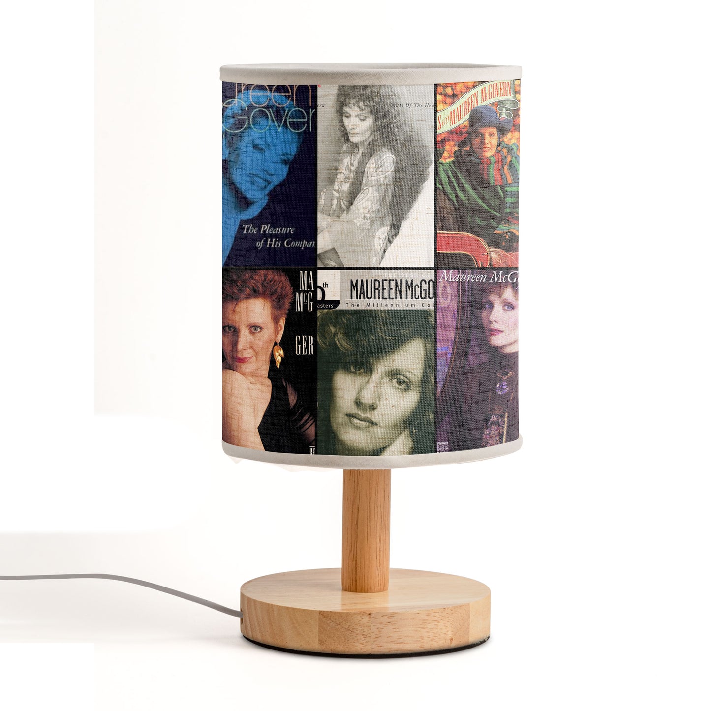 Maureen McGovern Fabric Lamp – Timeless Classic Glow
