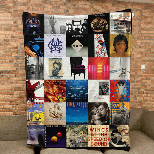 Paul McCartney Sherpa Blanket – A Legendary Journey in Every Stitch