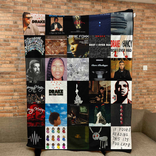 Drake Sherpa Blanket – A Luxe Tribute to Every Era of an Icon