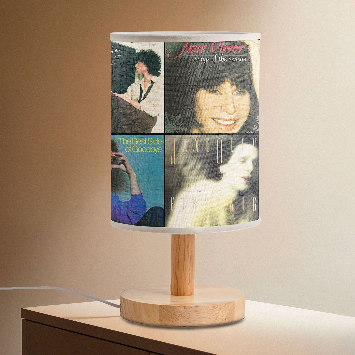 Jane Olivor Albums Lamp – Classic Romance & Timeless Glow ✨