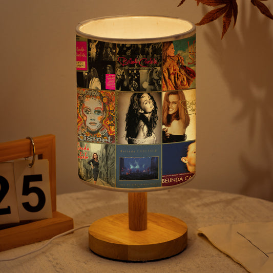 Belinda Carlisle Albums Fabric Lamp – Heaven Is a Place of Light